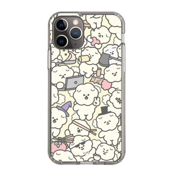 Slim Protection Case［ Mossari Mosao - Fluffy - Beige ］