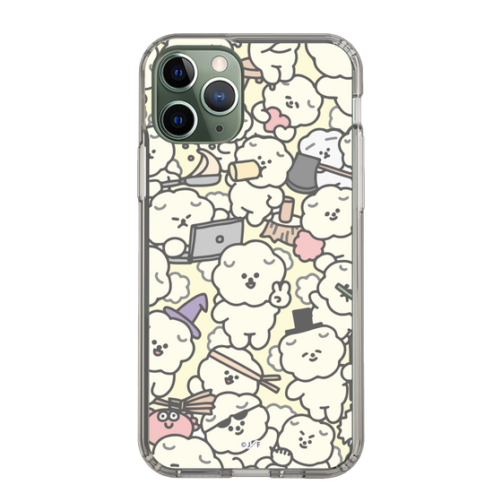 Slim Protection Case［ Mossari Mosao - Fluffy - Beige ］