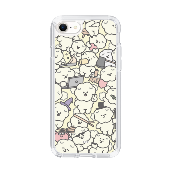 Slim Protection Case［ Mossari Mosao - Fluffy - Beige ］