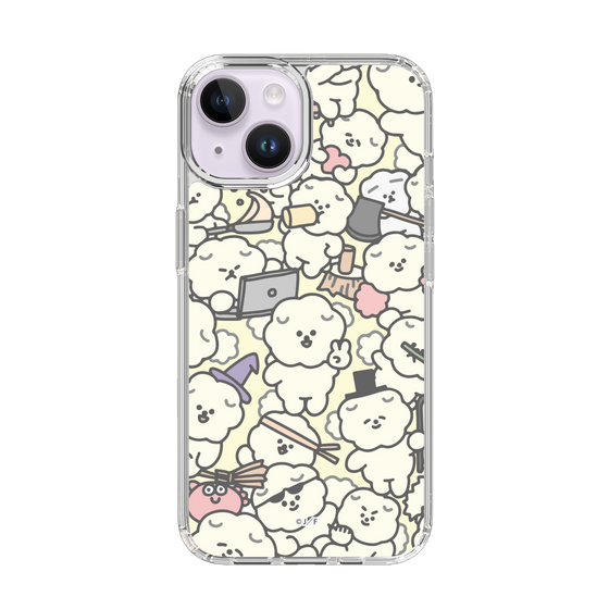 Slim Protection Case［ Mossari Mosao - Fluffy - Beige ］