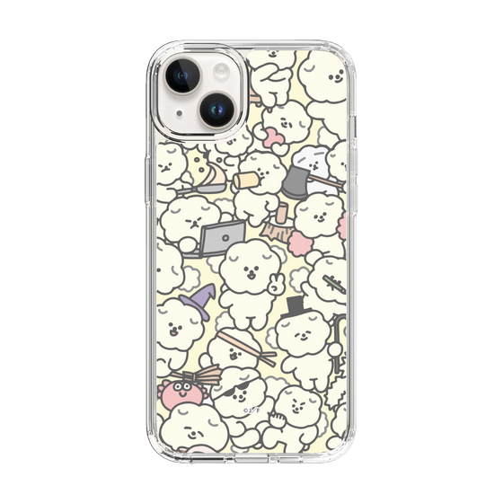 Slim Protection Case［ Mossari Mosao - Fluffy - Beige ］