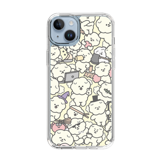 Slim Protection Case［ Mossari Mosao - Fluffy - Beige ］