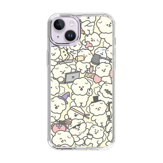 Slim Protection Case［ Mossari Mosao - Fluffy - Beige ］