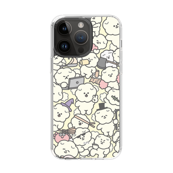 Slim Protection Case［ Mossari Mosao - Fluffy - Beige ］