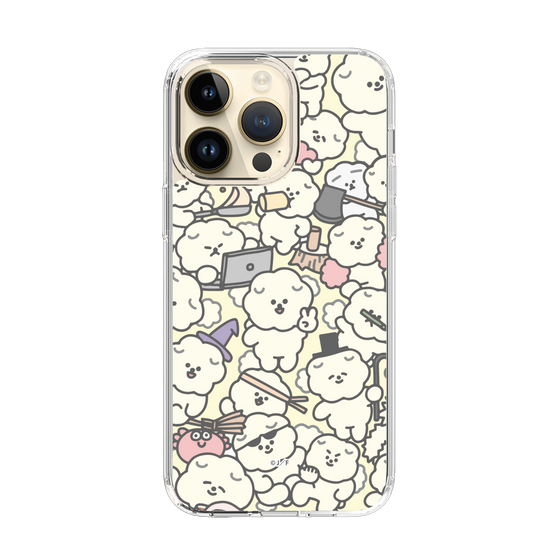 Slim Protection Case［ Mossari Mosao - Fluffy - Beige ］