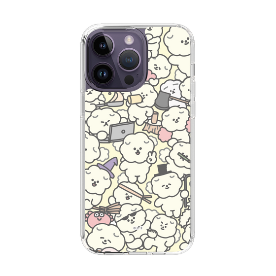 Slim Protection Case［ Mossari Mosao - Fluffy - Beige ］