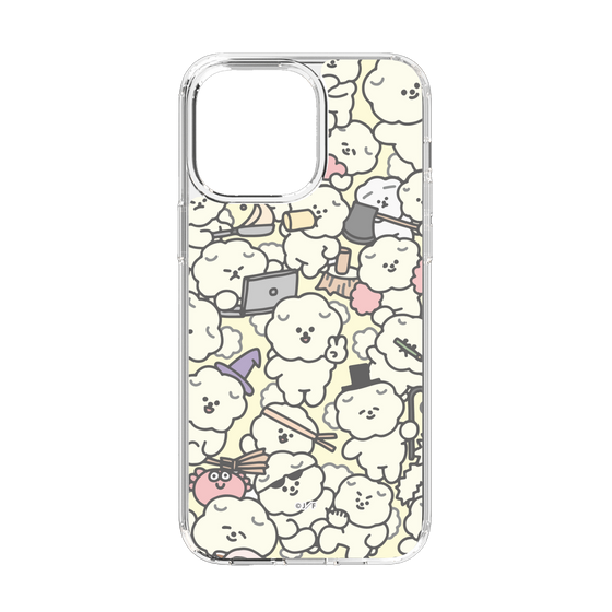 Slim Protection Case［ Mossari Mosao - Fluffy - Beige ］