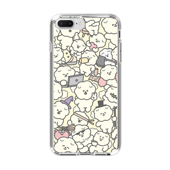 Slim Protection Case［ Mossari Mosao - Fluffy - Beige ］