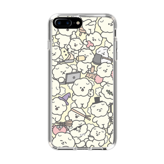 Slim Protection Case［ Mossari Mosao - Fluffy - Beige ］