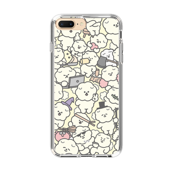 Slim Protection Case［ Mossari Mosao - Fluffy - Beige ］