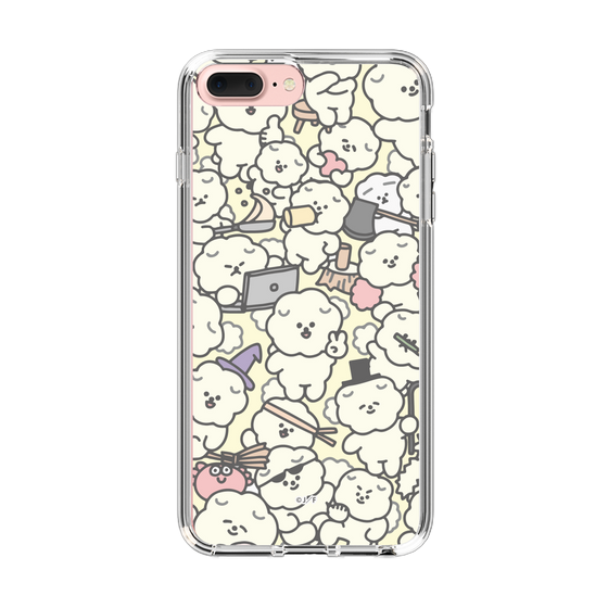 Slim Protection Case［ Mossari Mosao - Fluffy - Beige ］