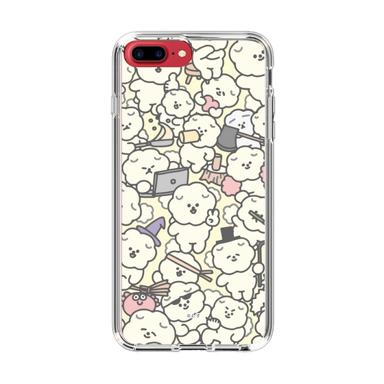Slim Protection Case［ Mossari Mosao - Fluffy - Beige ］