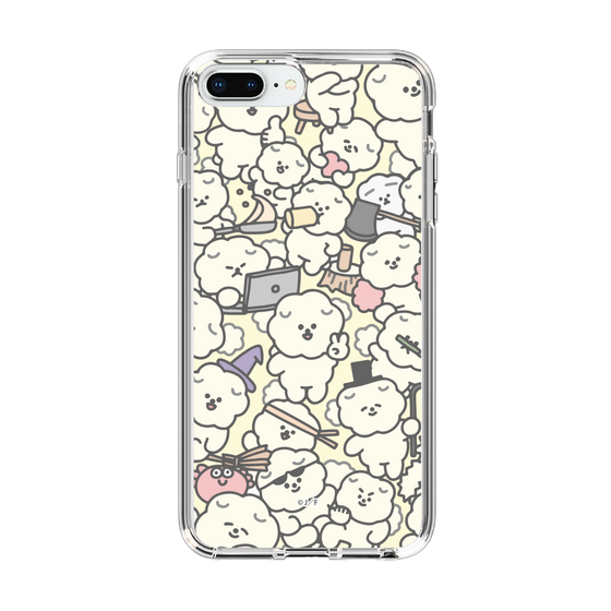 Slim Protection Case［ Mossari Mosao - Fluffy - Beige ］