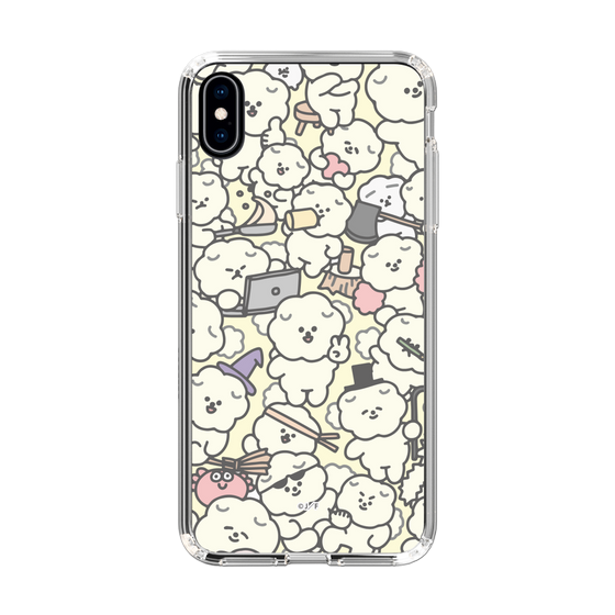 Slim Protection Case［ Mossari Mosao - Fluffy - Beige ］