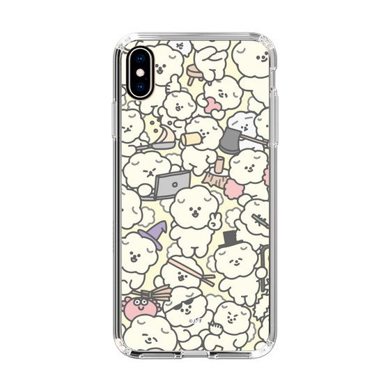 Slim Protection Case［ Mossari Mosao - Fluffy - Beige ］