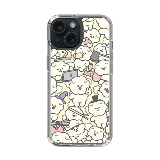 Slim Protection Case［ Mossari Mosao - Fluffy - Beige ］