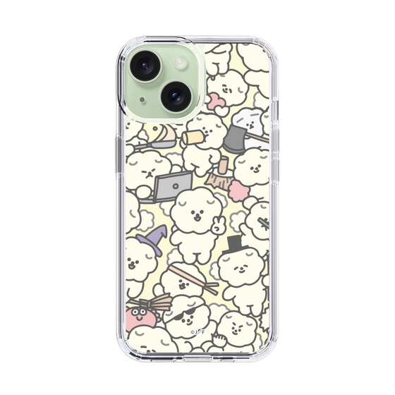 Slim Protection Case［ Mossari Mosao - Fluffy - Beige ］