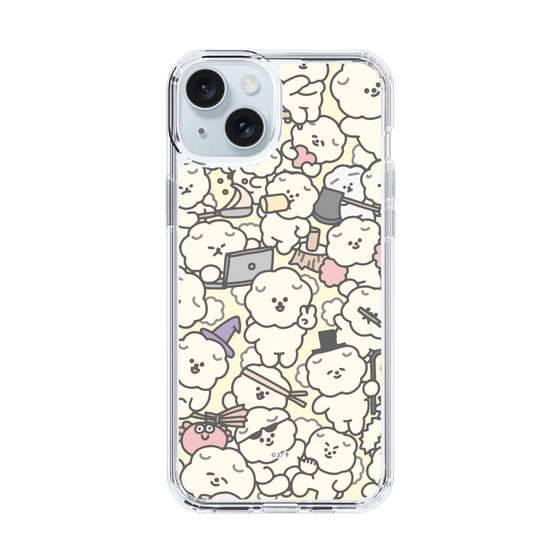 Slim Protection Case［ Mossari Mosao - Fluffy - Beige ］