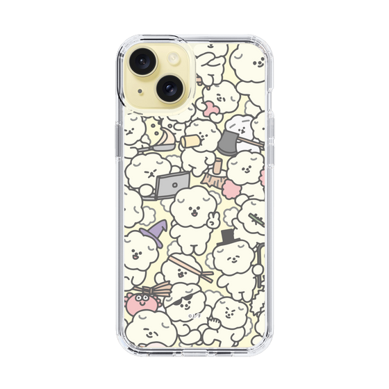 Slim Protection Case［ Mossari Mosao - Fluffy - Beige ］