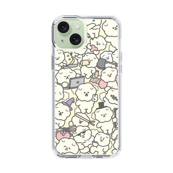 Slim Protection Case［ Mossari Mosao - Fluffy - Beige ］
