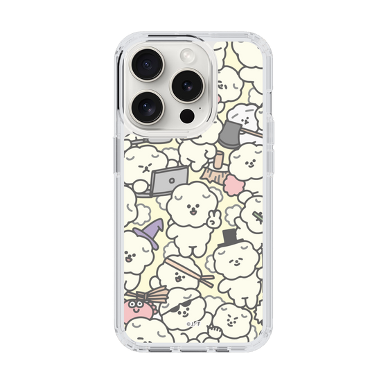 Slim Protection Case［ Mossari Mosao - Fluffy - Beige ］