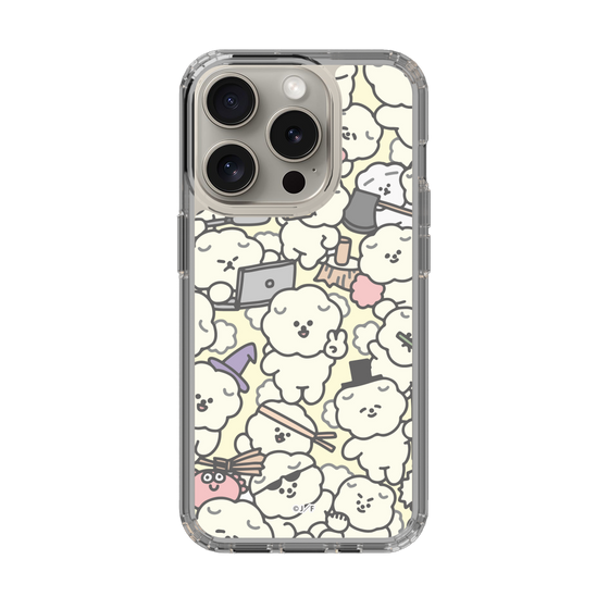 Slim Protection Case［ Mossari Mosao - Fluffy - Beige ］