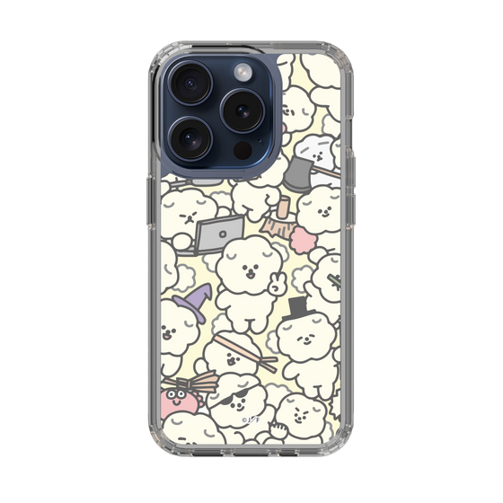 Slim Protection Case［ Mossari Mosao - Fluffy - Beige ］