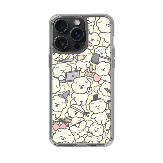 Slim Protection Case［ Mossari Mosao - Fluffy - Beige ］