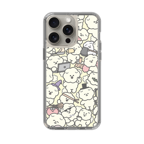 Slim Protection Case［ Mossari Mosao - Fluffy - Beige ］
