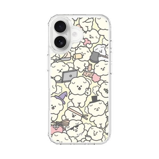 Slim Protection Case［ Mossari Mosao - Fluffy - Beige ］