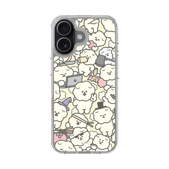 Slim Protection Case［ Mossari Mosao - Fluffy - Beige ］