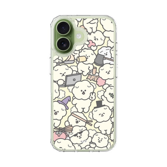 Slim Protection Case［ Mossari Mosao - Fluffy - Beige ］