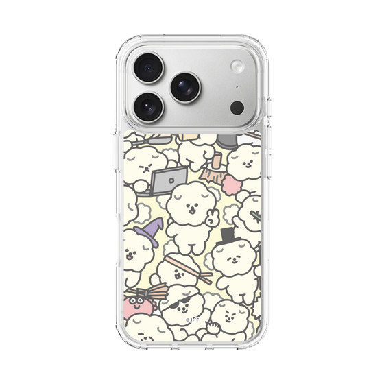 Slim Protection Case［ Mossari Mosao - Fluffy - Beige ］