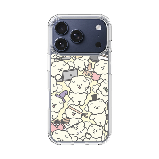 Slim Protection Case［ Mossari Mosao - Fluffy - Beige ］