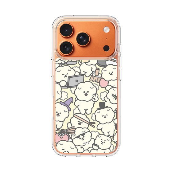 Slim Protection Case［ Mossari Mosao - Fluffy - Beige ］