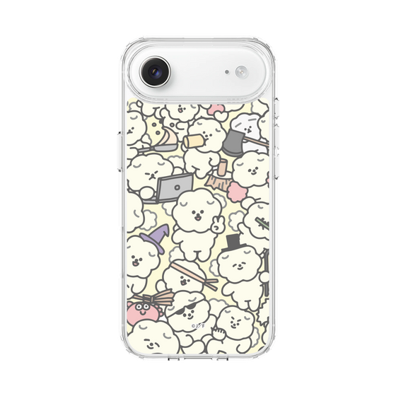 Slim Protection Case［ Mossari Mosao - Fluffy - Beige ］