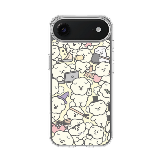 Slim Protection Case［ Mossari Mosao - Fluffy - Beige ］