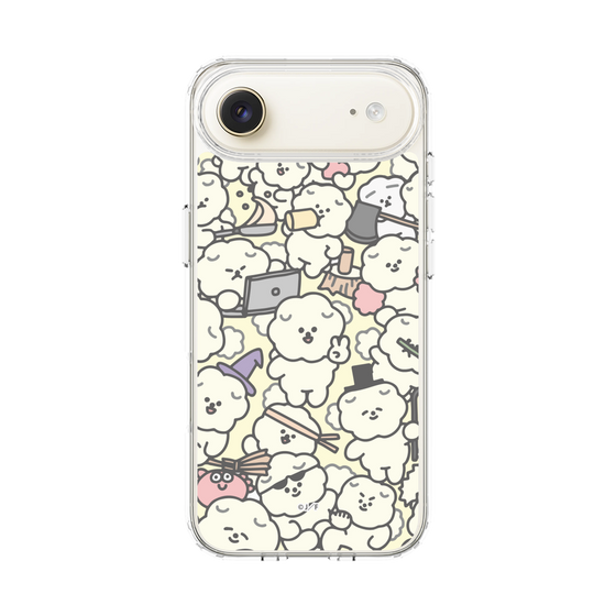 Slim Protection Case［ Mossari Mosao - Fluffy - Beige ］
