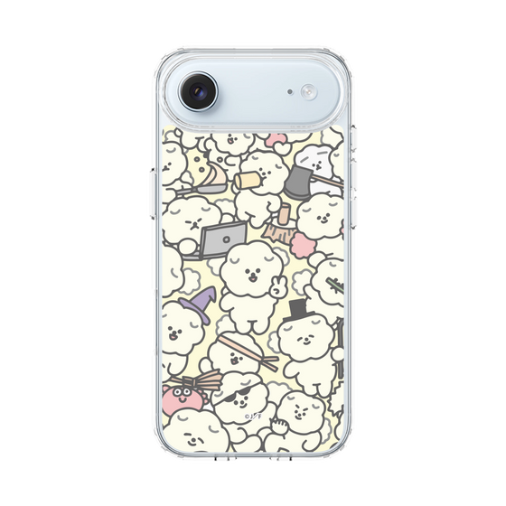 Slim Protection Case［ Mossari Mosao - Fluffy - Beige ］