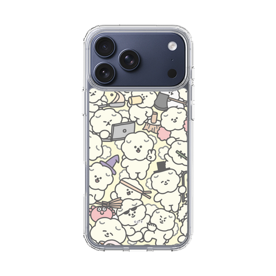 Slim Protection Case［ Mossari Mosao - Fluffy - Beige ］
