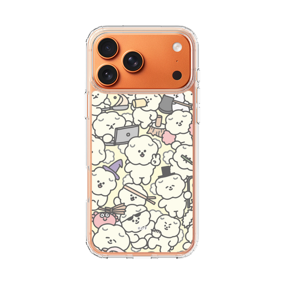 Slim Protection Case［ Mossari Mosao - Fluffy - Beige ］