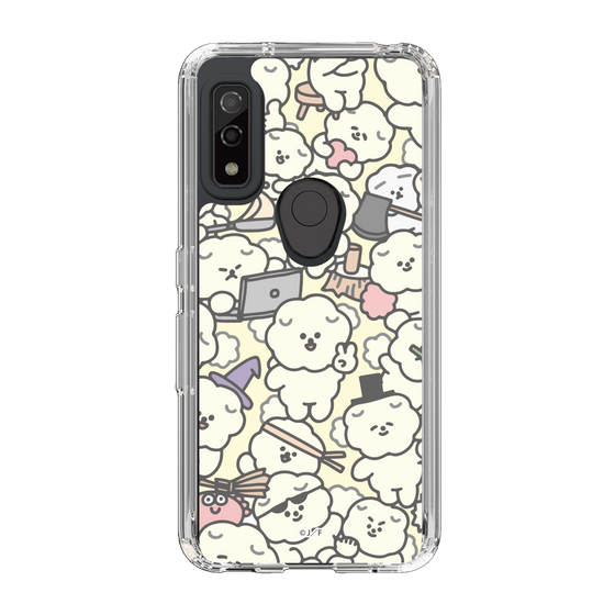 Slim Protection Case［ Mossari Mosao - Fluffy - Beige ］