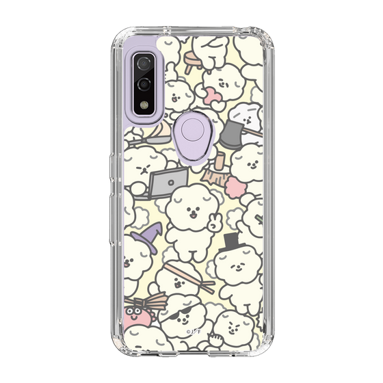 Slim Protection Case［ Mossari Mosao - Fluffy - Beige ］