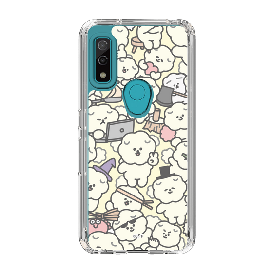 Slim Protection Case［ Mossari Mosao - Fluffy - Beige ］