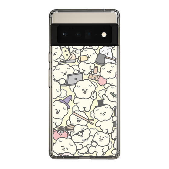 Slim Protection Case［ Mossari Mosao - Fluffy - Beige ］