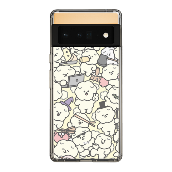 Slim Protection Case［ Mossari Mosao - Fluffy - Beige ］