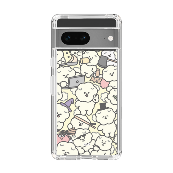 Slim Protection Case［ Mossari Mosao - Fluffy - Beige ］