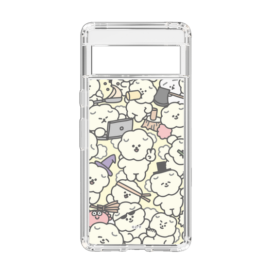 Slim Protection Case［ Mossari Mosao - Fluffy - Beige ］