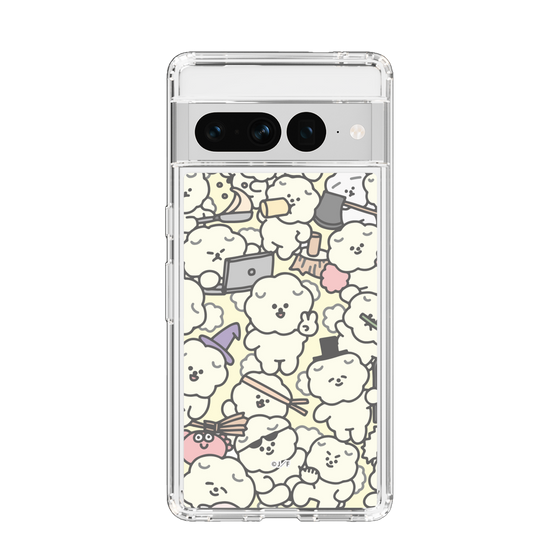 Slim Protection Case［ Mossari Mosao - Fluffy - Beige ］