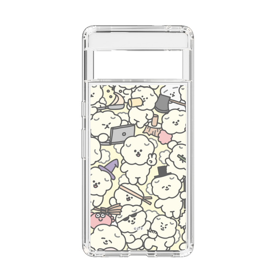 Slim Protection Case［ Mossari Mosao - Fluffy - Beige ］